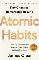 Atomic Habits James Clear Book Cover
