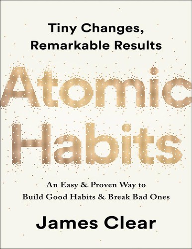Atomic Habits James Clear Book Cover