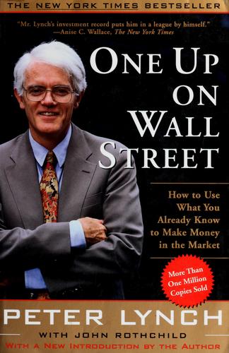 One Up on Wall Street Peter Lynch Book Cover