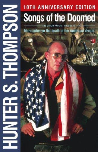 Songs of the Doomed Hunter S. Thompson Book Cover