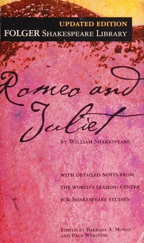 Romeo and Juliet William Shakespeare Book Cover