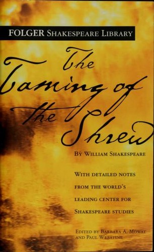 The Taming of the Shrew (New Folger Library Shakespeare) William Shakespeare Book Cover