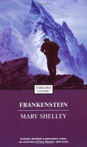 Frankenstein, Or, The Modern Prometheus Mary Wollstonecraft Shelley Book Cover