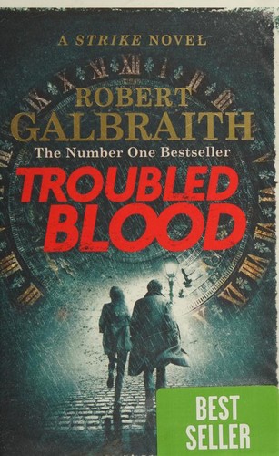 Troubled Blood J. K. Rowling Book Cover