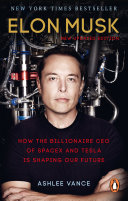 Elon Musk Ashlee Vance Book Cover