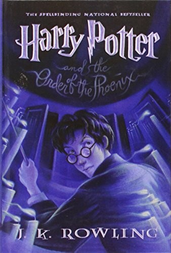 Harry Potter and the Order of the Phoenix J. K. Rowling Book Cover