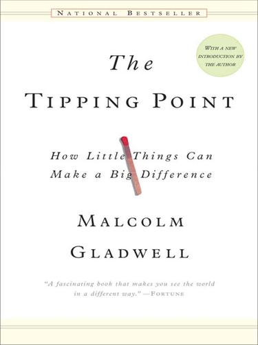 The Tipping Point Malcolm Gladwell Book Cover