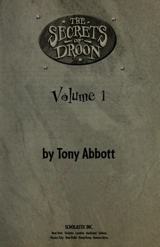 The Secrets of Droon Tony Abbott Book Cover