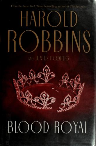 Blood Royal Harold Robbins Book Cover