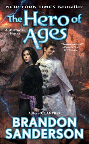 The Hero of Ages Brandon Sanderson Book Cover