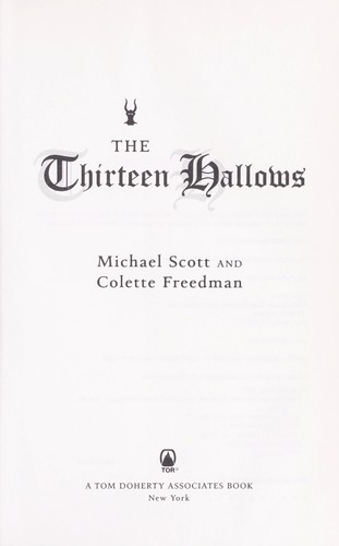 The Thirteen Hallows Michael Scott Book Cover