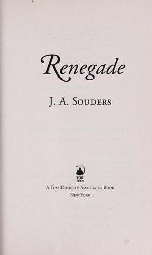 Renegade J. A. Souders Book Cover