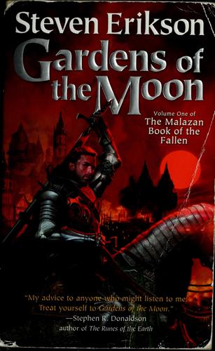 Gardens of the Moon Steven Erikson Book Cover