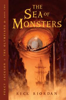 The Sea of Monsters (Percy Jackson and the Olympians, Book 2) Rick Riordan Book Cover