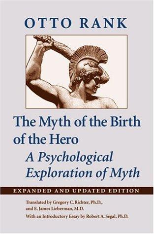 The Myth of the Birth of the Hero Otto Rank Book Cover