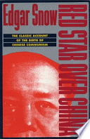 Red Star Over China Edgar Snow Book Cover