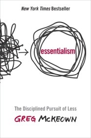 Essentialism Greg McKeown Book Cover