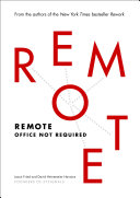 Remote Jason Fried Book Cover