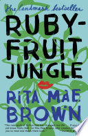 Rubyfruit Jungle Rita Mae Brown Book Cover