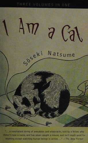 I Am a Cat Natsume Sōseki Book Cover
