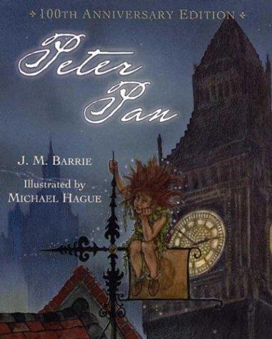 Peter Pan (100th Anniversary Edition) J. M. Barrie Book Cover