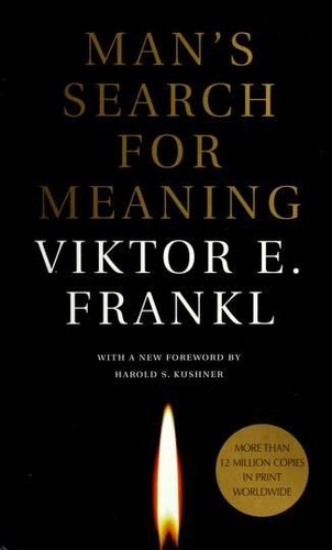 Man's Search for Meaning Viktor E. Frankl Book Cover