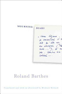 Mourning Diary Roland Barthes Book Cover