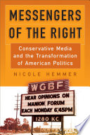 Messengers of the Right Nicole Hemmer Book Cover