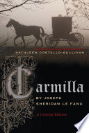 Carmilla Joseph Sheridan Le Fanu Book Cover