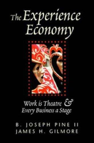 The Experience Economy B. Joseph Pine II Book Cover