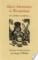 Alice's Adventures in Wonderland Lewis Carroll Book Cover