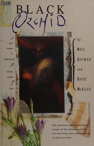 Black Orchid Neil Gaiman Book Cover