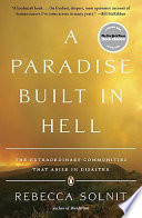 A Paradise Built in Hell Rebecca Solnit Book Cover