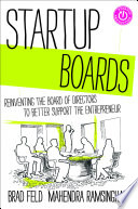 Startup Boards Brad Feld Book Cover