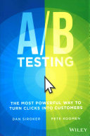 A/B Testing Dan Siroker Book Cover