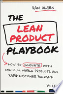 Lean Product Playbook Dan Olsen Book Cover