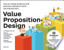Value Proposition Design Osterwalder, Alexander Book Cover