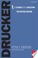 The Effective Executive Peter Drucker Book Cover