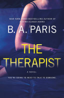 The Therapist B. A. Paris Book Cover