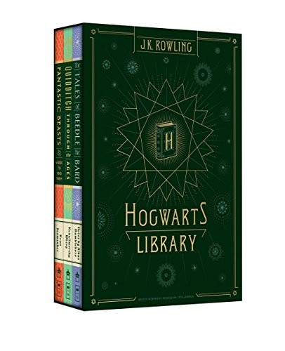 Hogwarts Library (Harry Potter) J. K. Rowling Book Cover
