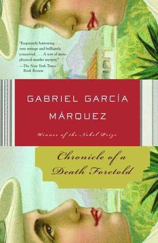 Chronicle of a Death Foretold Gabriel García Márquez Book Cover