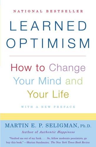 Learned Optimism Martin E. Seligman Book Cover