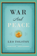 War and Peace Leo Tolstoy Book Cover