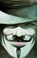 V for Vendetta Alan Moore Book Cover