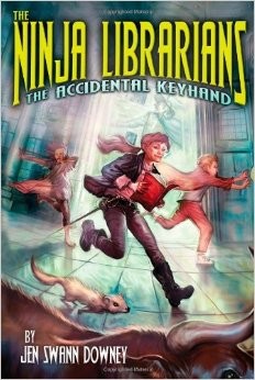 The Ninja Librarians Jen Swann Downey Book Cover