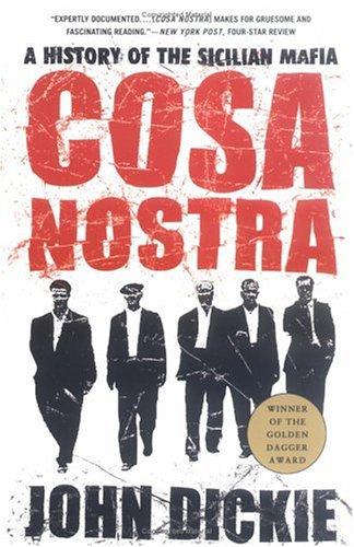 Cosa Nostra John Dickie Book Cover