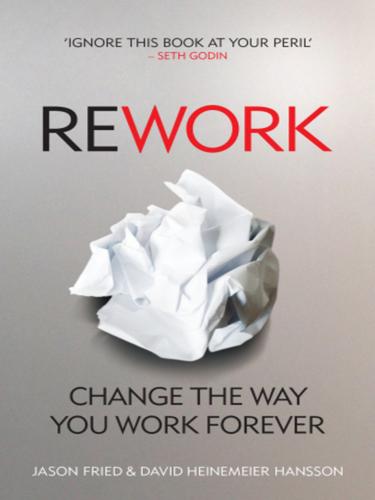 ReWork Jason Fried Book Cover