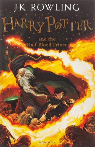 Harry Potter and the Half-Blood Prince J. K. Rowling Book Cover