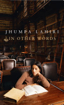In Other Words Jhumpa Lahiri Book Cover