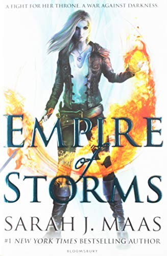 Empire of Storms Sarah J Maas Book Cover